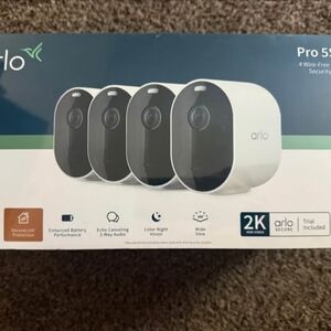 Arlo Pro 5S 2K Security Camera Set